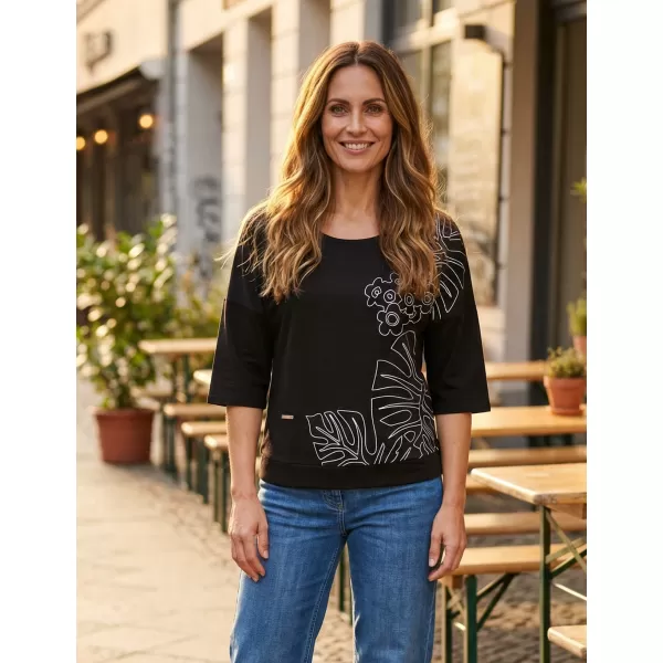  Damen-Sweatshirt KIXMI ORCHID SCHWARZ 