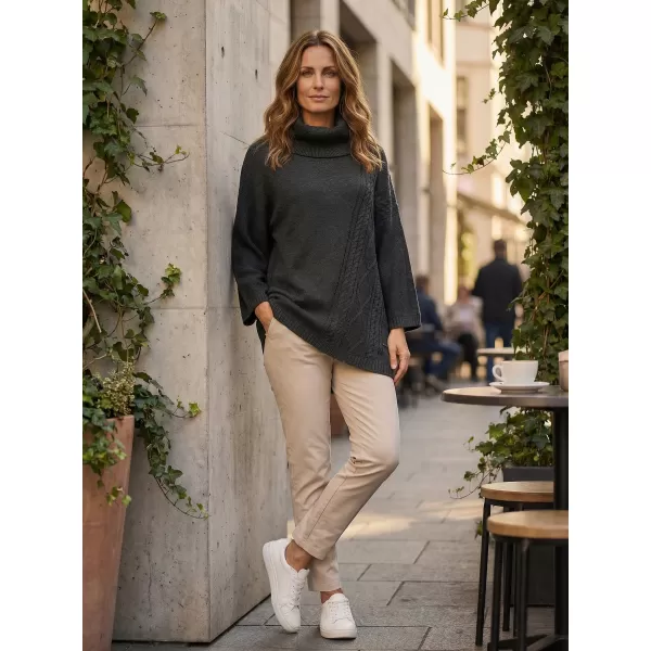 Damenpullover KIXMI OBELIA DUNKELGRAUE HIGHLIGHTS 