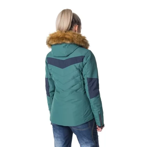  Damen-Skijacke KILPI ALISIA-W SL0111KI DUNKELGRÜN 