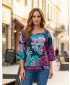 Damen-Sweatshirt KIXMI ORCHID DUNKELBLAU