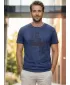 Herren-T-Shirt KIXMI OMER DUNKELBLAU