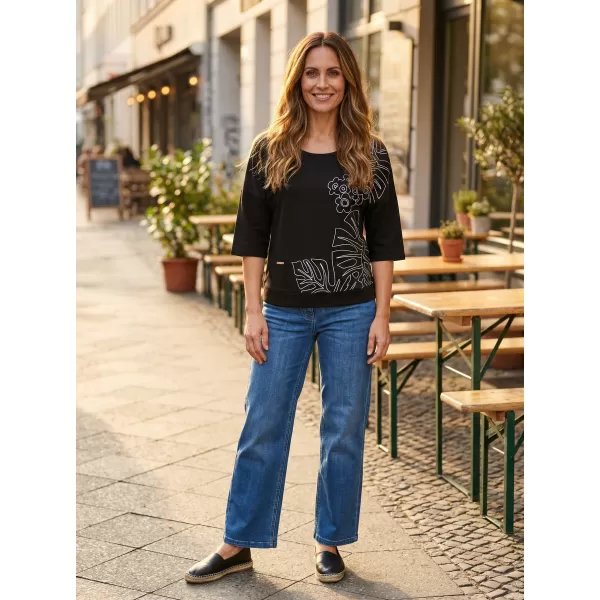  Damen-Sweatshirt KIXMI ORCHID SCHWARZ 