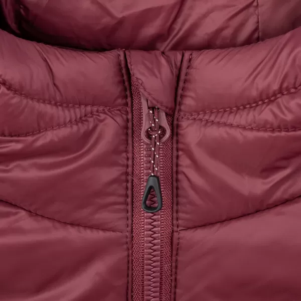  Daunenjacke für Damen KILPI ALBERTA-W SL0132KI DUNKELROT 