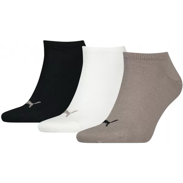  Socken PUMA UNISEX SNEAKER PLAIN 3P 906807-70 BRAUN 