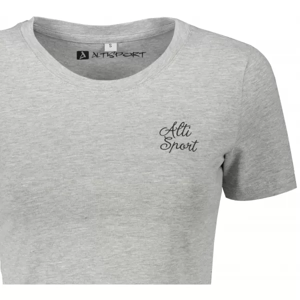  Crop-Top-T-Shirt für Damen ALTISPORT BYB/ALW056BY042 GRAU 