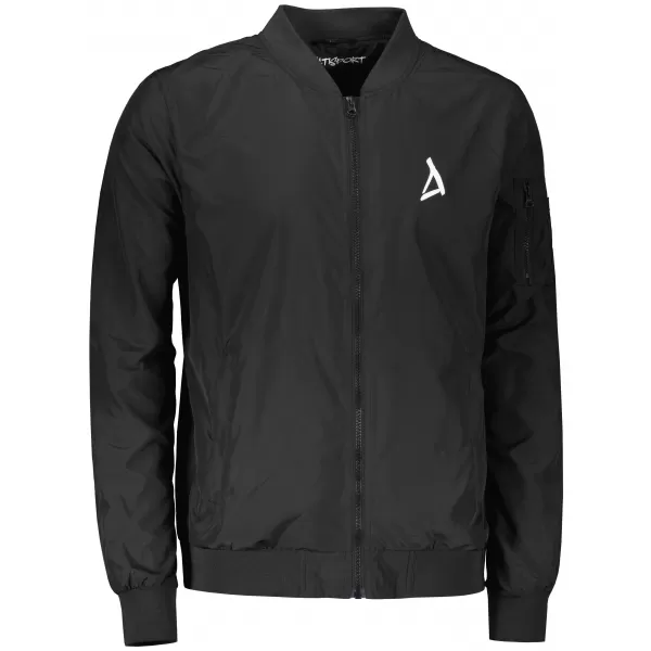  Bomberjacke für Herren ALTISPORT BYB/ALM002BY045 SCHWARZ UND WEIß 