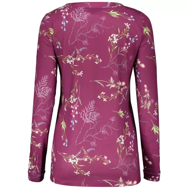  Damen-T-Shirt KIXMI ONDREA BURGUND 