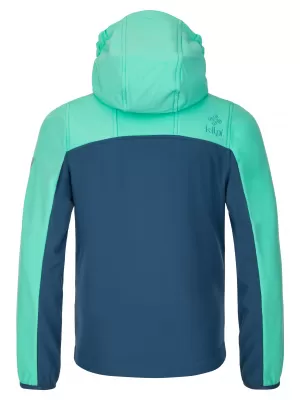 Softshelljacke für Mädchen KILPI RAVIA-JG SJ0155KI TÜRKIS
