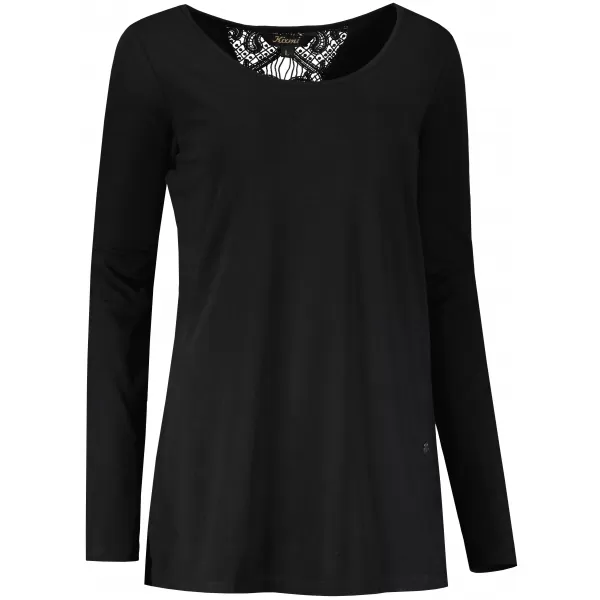  Damen-T-Shirt KIXMI OLIMPIE SCHWARZ 
