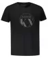 Herren-T-Shirt KIXMI OCTAVIO SCHWARZ