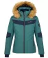 Damen-Skijacke KILPI ALISIA-W SL0111KI DUNKELGRÜN