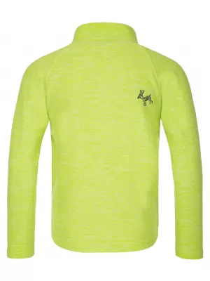 Fleece-Sweatshirt für Kinder KILPI ALACANT-J SJ0204KI HELLGRÜN