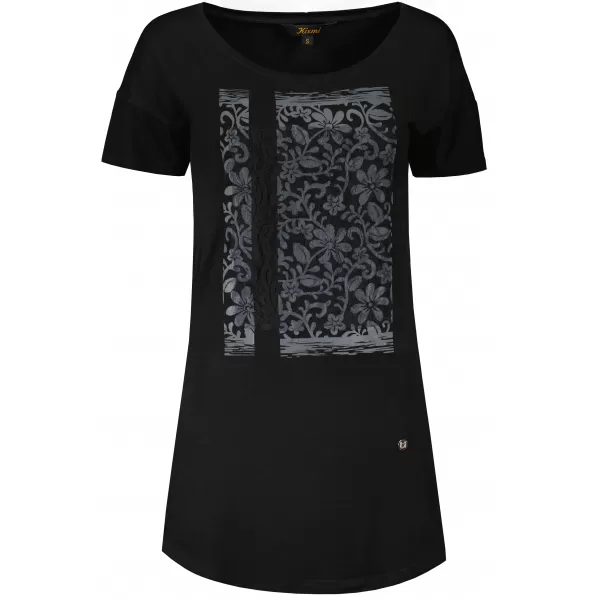  Damen-T-Shirt KIXMI ODETTE SCHWARZ 