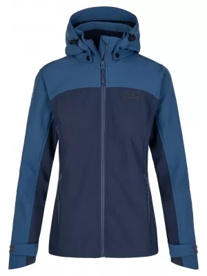 Softshelljacke für Damen KILPI RAVIA-W SL0124KI DUNKELBLAU
