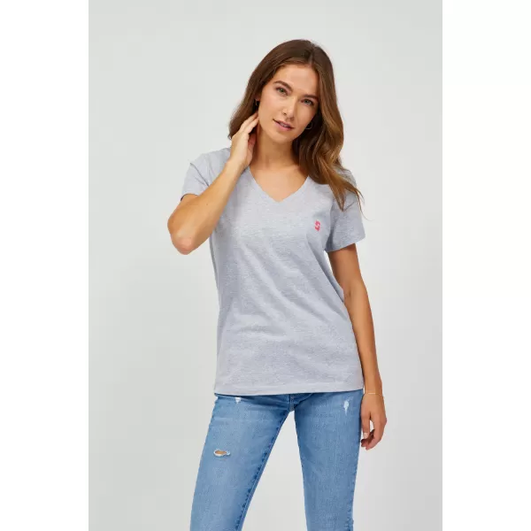  Damen-T-Shirt SAM 73 LUMIEL WT 873 HELLGRAU 