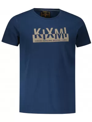 Herren-T-Shirt KIXMI ORLANDO DUNKELBLAU