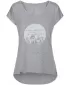 Damen-T-Shirt mit kurzen Ärmeln KILPI ROISIN-W SL0306KI HELLGRAU