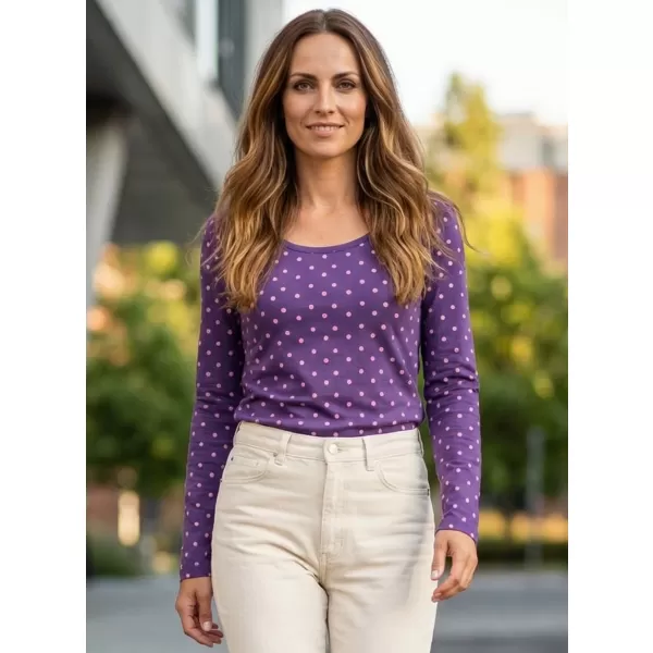  Damen-T-Shirt ALTISPORT ONEDA LTSY941 LILA 