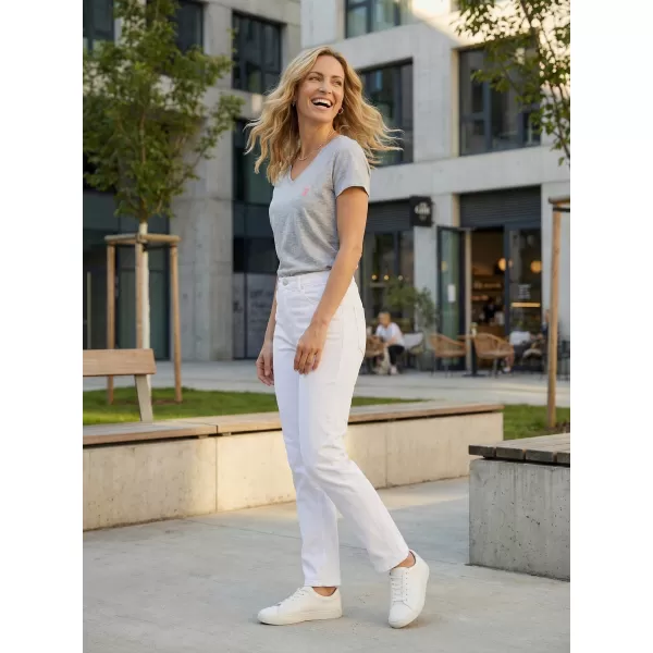  Damen-T-Shirt SAM 73 LUMIEL WT 873 HELLGRAU 