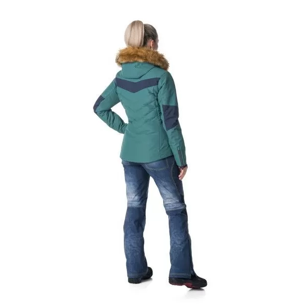  Damen-Skijacke KILPI ALISIA-W SL0111KI DUNKELGRÜN 