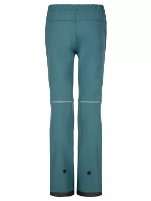 Softshellhose für Kinder KILPI RIZO-J SJ0405KI DUNKELGRÜN