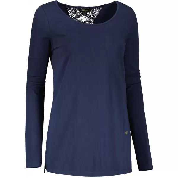  Damen-T-Shirt KIXMI OLIMPIE DUNKELBLAU 