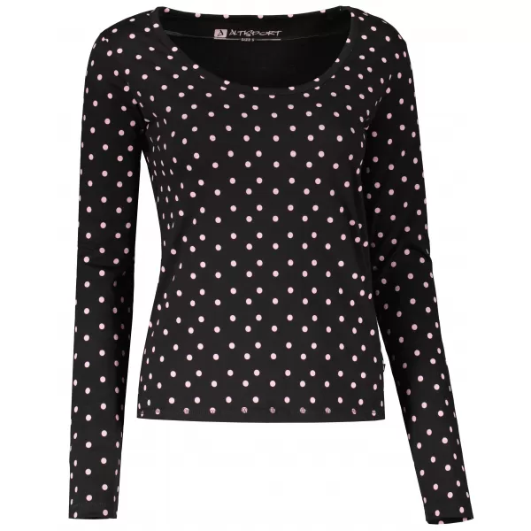  Damen-T-Shirt ALTISPORT ONEDA LTSY941 SCHWARZ 
