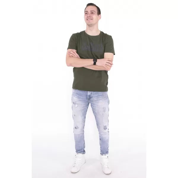  Herren-T-Shirt KIXMI ORLANDO GRÜN 