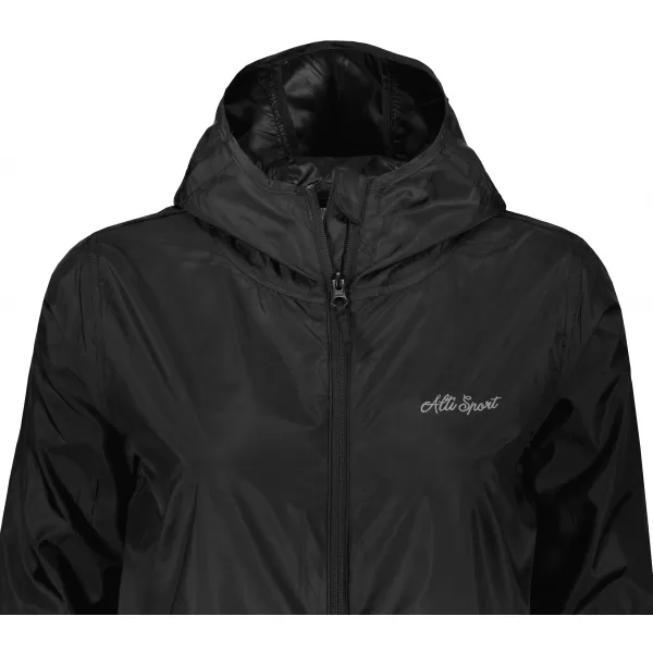  Leichter Damenmantel ALTISPORT JOLENA LJCX533 SCHWARZ 