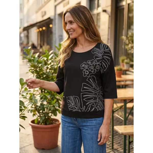  Damen-Sweatshirt KIXMI ORCHID SCHWARZ 