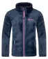 Sweatshirt für Mädchen KILPI ERIN-JG SJ0258KI DUNKELBLAU