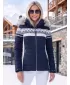 Winterjacke für Damen KIXMI OMAIRA DUNKELBLAU