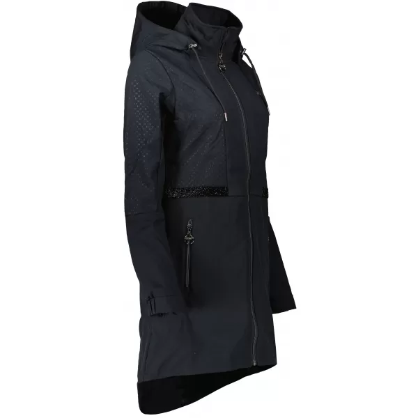  Softshell-Mantel für Damen KIXMI ORLENA SCHWARZ 