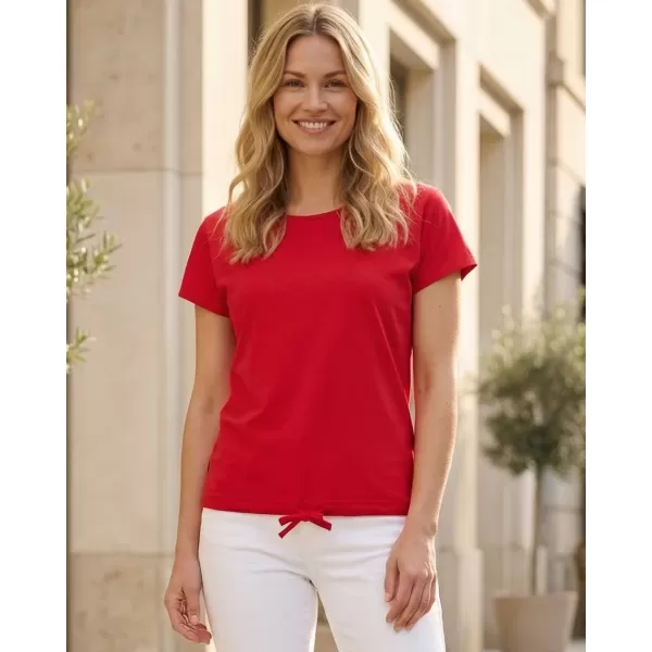  Damen-T-Shirt SAM 73 KAFUI WT 878 ROT 