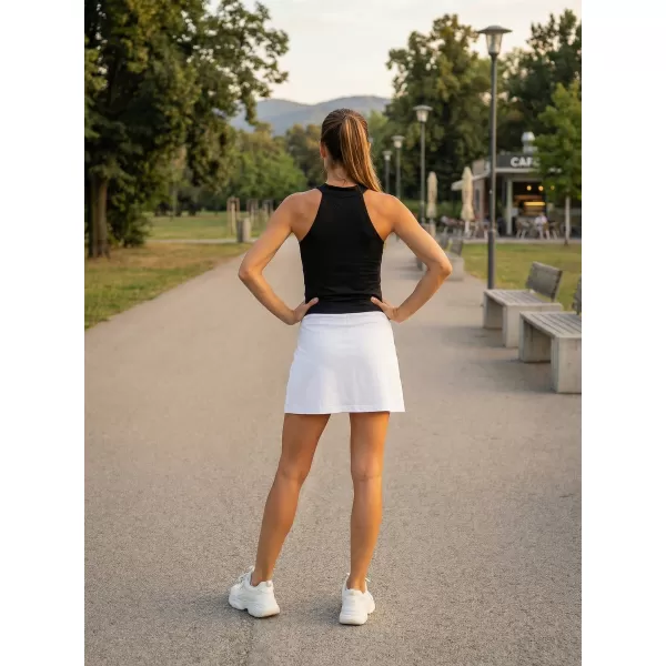  Damen-Tanktop ALTISPORT BYB/ALW056BY134 SCHWARZ UND WEIß 