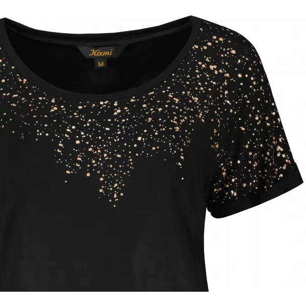 Damen-T-Shirt KIXMI OKELANI SCHWARZ 