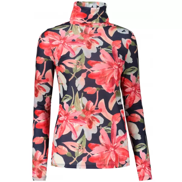  Rollkragenpullover für Damen KIXMI OPRAH DUNKELBLAU 