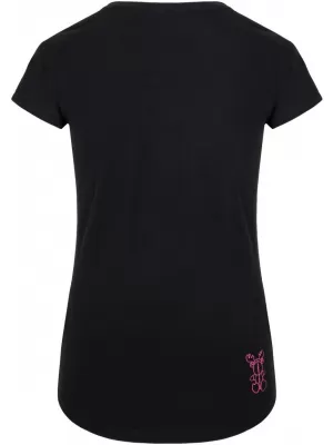 Damen-T-Shirt KILPI ALBION-W SL0301KI SCHWARZ