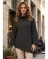 Damenpullover KIXMI OBELIA DUNKELGRAUE HIGHLIGHTS