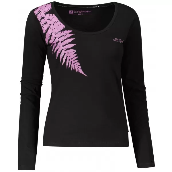  Damen-T-Shirt ALTISPORT UHANA LTSY942 SCHWARZ 