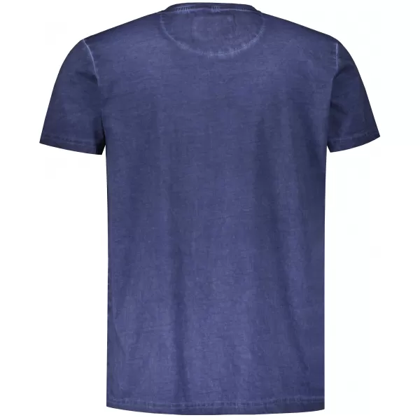  Herren-T-Shirt KIXMI OMER DUNKELBLAU 