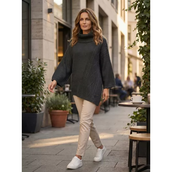  Damenpullover KIXMI OBELIA DUNKELGRAUE HIGHLIGHTS 