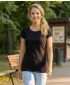 Damen-T-Shirt ALTISPORT ZOLIA LSKX384 SCHWARZ