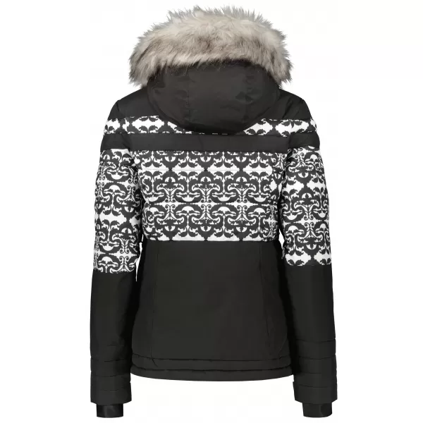  Winterjacke für Damen KIXMI OLINDA SCHWARZ 
