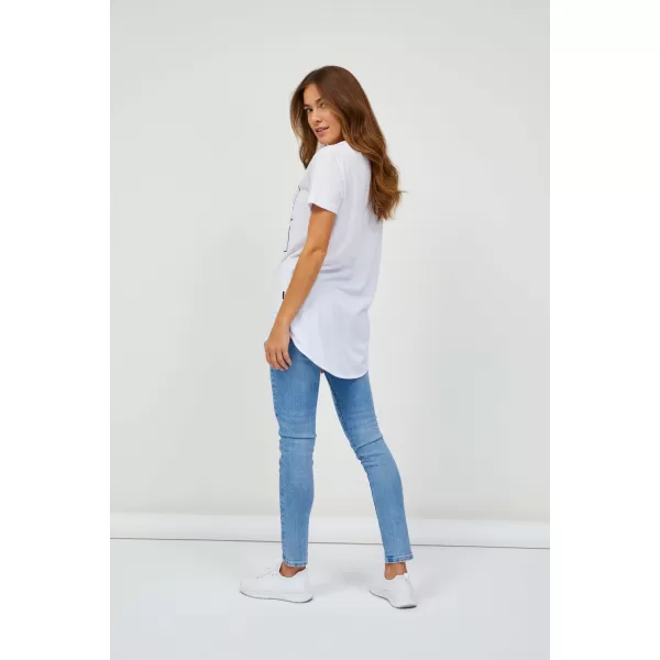  Damen-T-Shirt SAM 73 INATHI WT 877 WEIß 