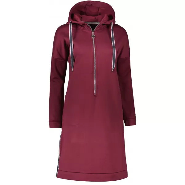  Erweitertes Damen-Sweatshirt KIXMI OLLY BURGUND 