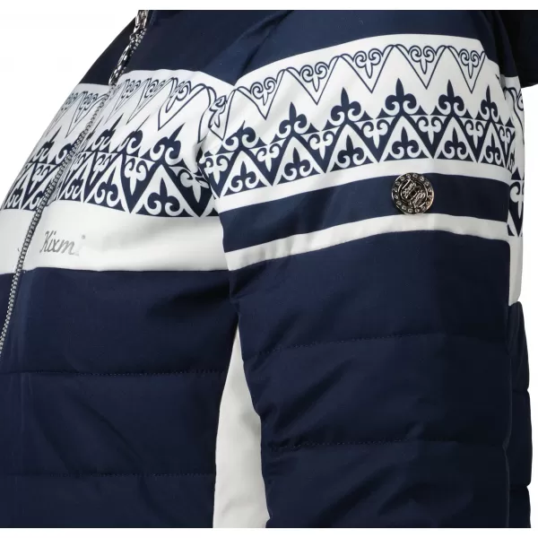  Winterjacke für Damen KIXMI OMAIRA DUNKELBLAU 