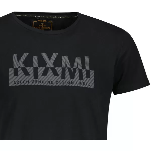  Herren-T-Shirt KIXMI ORLANDO SCHWARZ 