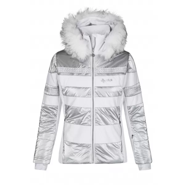  Damen-Skijacke KILPI DALILA-W SL0133KI WEIß 