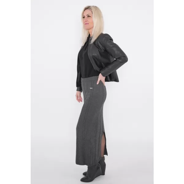  Damenrock KIXMI ORIA DUNKELGRAUE HIGHLIGHTS 
